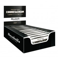 Barebells Protein Bar 12stk - 55g - Cookies & Cream Mer enn 10 på lager