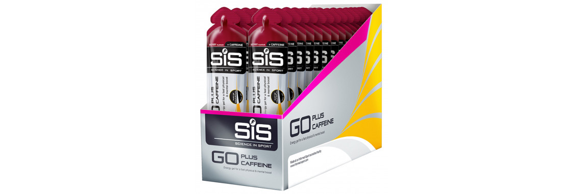 SIS Go + Koffein Gels Berry