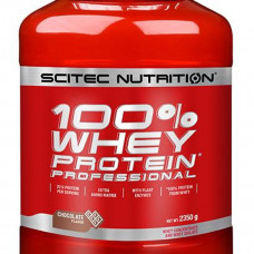 100% Whey Protein Prof. 2350g (rød)