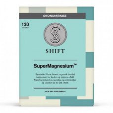 SHIFT SuperMagnesium 120 tbl økonomipakke